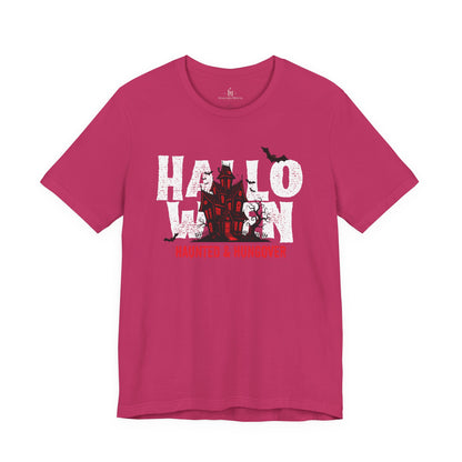 Haunted & Hungover - Halloween Bella+Canvas Graphic Tee