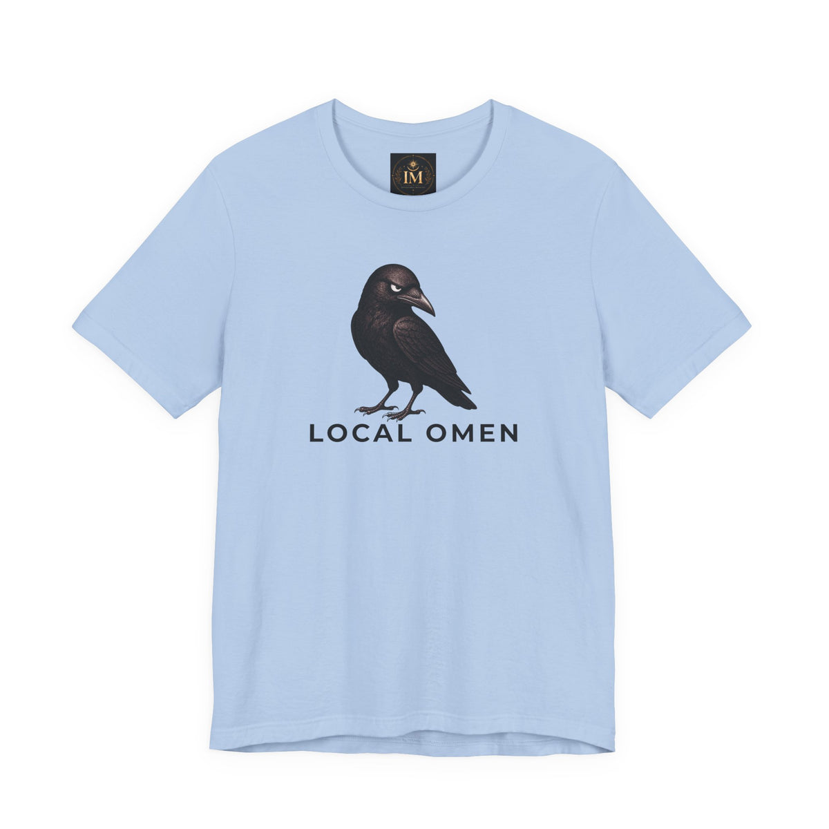 Local Omen Raven Graphic Tee | Crow Illustration T-Shirt