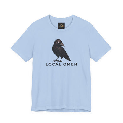 Local Omen Raven Graphic Tee | Crow Illustration T-Shirt