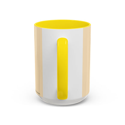 Teacher Mode – Color Accent Mug (11oz/15oz) • Rainbow Heart • Teacher Gift • Dishwasher & Microwave Safe