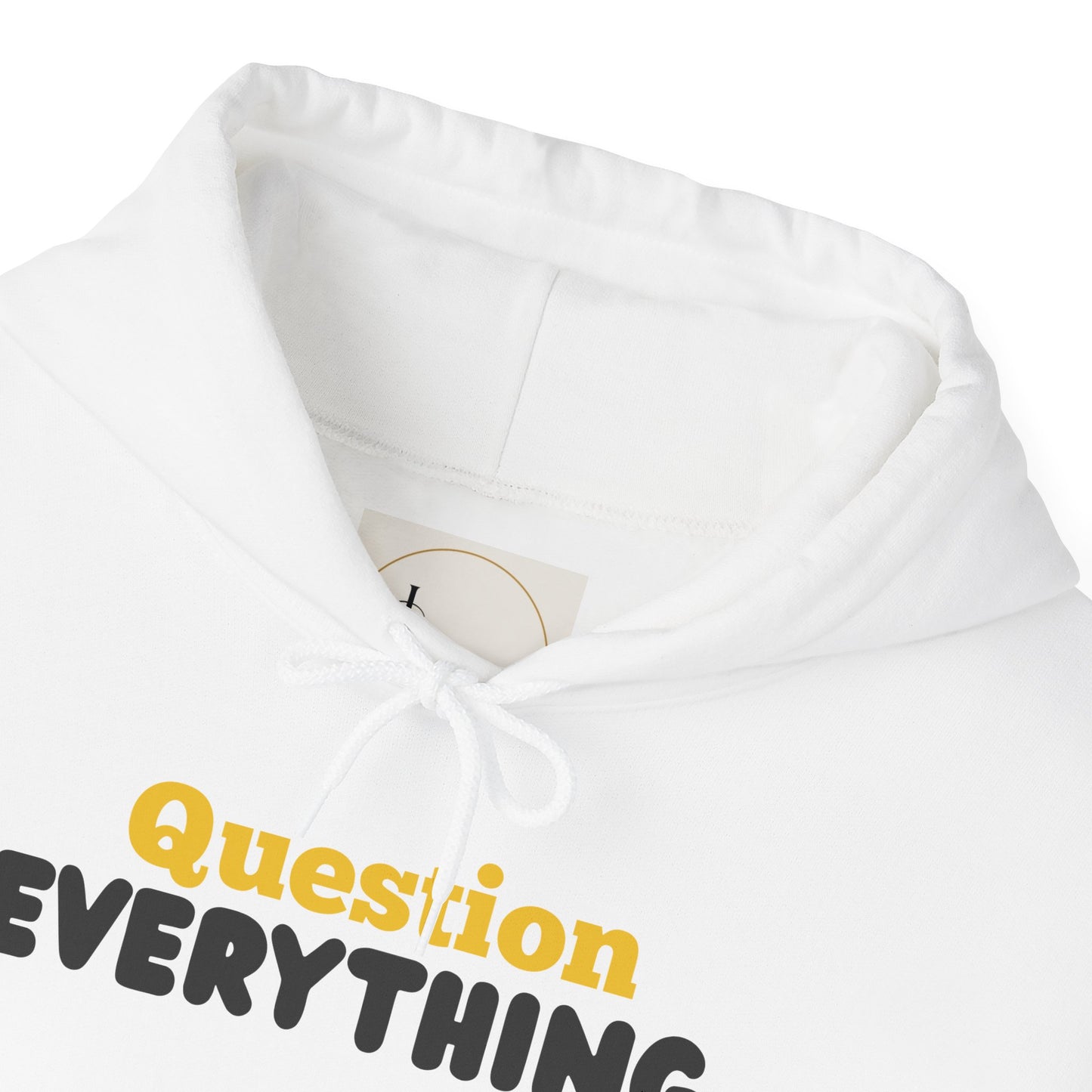 Question Everything. Gildan Unisex Hoodie