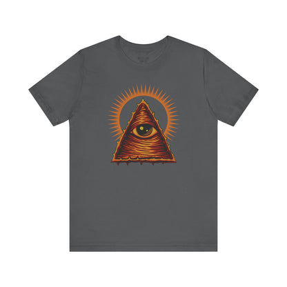 👁️ Mystical Eye Graphic Tee T-Shirt – Unisex Boho Style Streetwear