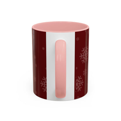 Holiday Spirits Ghost Mug – Cute Christmas Coffee Cup (11oz & 15oz, High-Gloss Accent Colors)