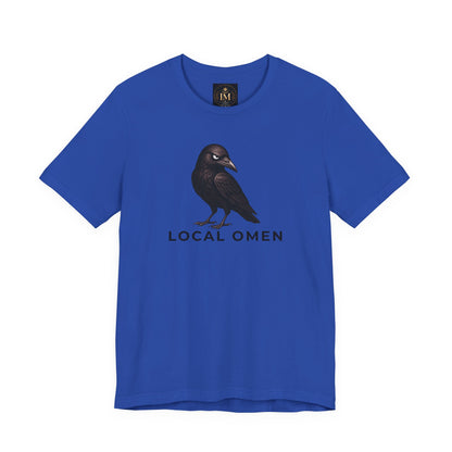 Local Omen Raven Graphic Tee | Crow Illustration T-Shirt