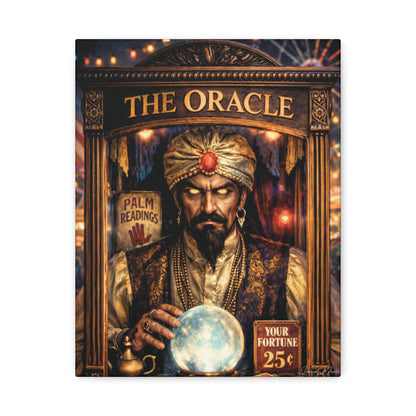 Fortune Teller "The Oracle" - Premium Canvas Print 1.25" Thick