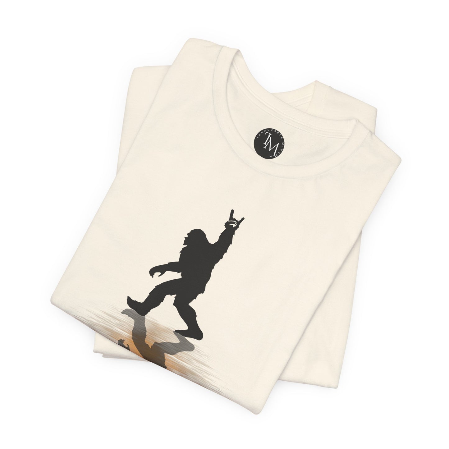 Rocking Bigfoot Unisex Bella+Canvas Jersey Tee - Fun Graphic Shirt for Nature & Cryptid Lovers