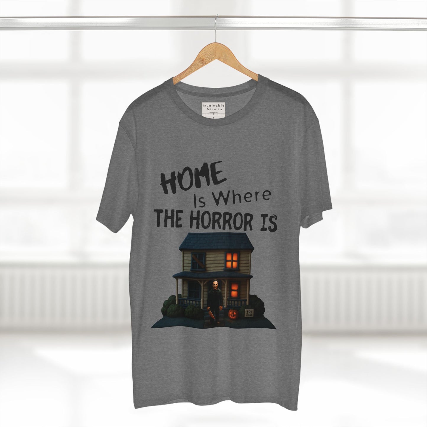 Home Is Where The Horror Is — Slasher House Unisex Tee | AS Colour 5001