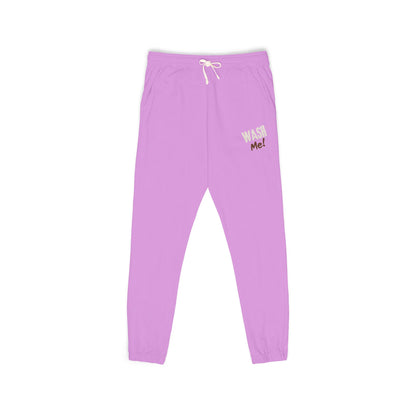 Wash Me! Funny Graphic — Unisex Garment-Dyed Fleece Sweatpants (Comfort Colors® 1469) | Invaluable Minutia