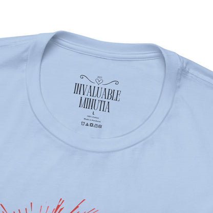 American Flag Lips Tee – Unisex Bella + Canvas Jersey Tee - 4th of July