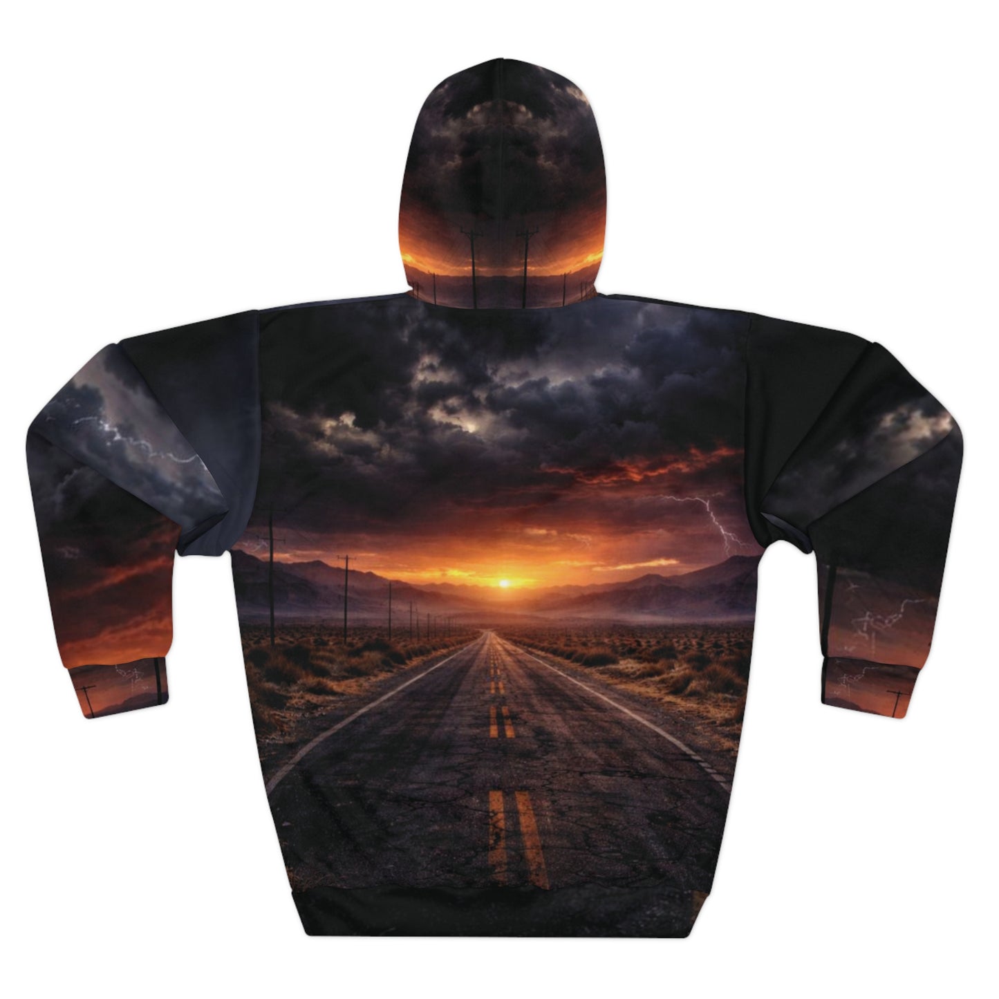 Still Here - AOP Unisex Pullover Hoodie