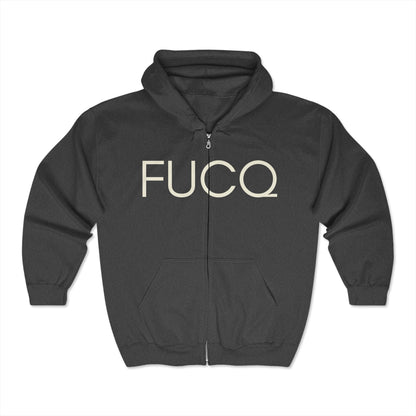 Funny Statement Zip Hoodie for Casual Vibes, Unisex Fashion, Gift for Friends, Weekend Wear, Unique Humor Apparel