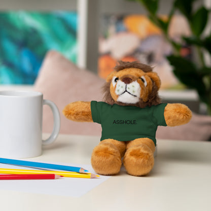 8" Funny Stuffed Animal Gift for Adults, Cute Plush Toy, Humor Bear, Sarcastic Gifts, Quirky Decor, Comfort Toy with Quote