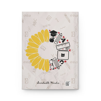 Best Teacher Ever Hardcover Journal – Funny Chaos Coordinator Teacher Gift | Back to School Notebook | Aesthetic Classroom Decor