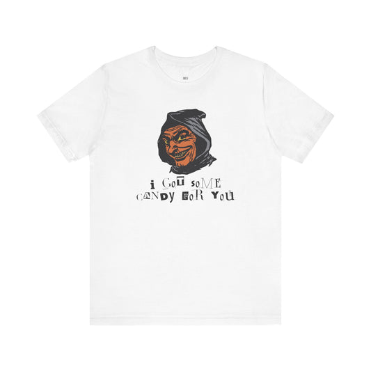 "I Got Some Candy For You" – Vintage Horrorcore Tee - Unisex Halloween T-Shirt, Spooky Shirt, Trick or Treat Apparel