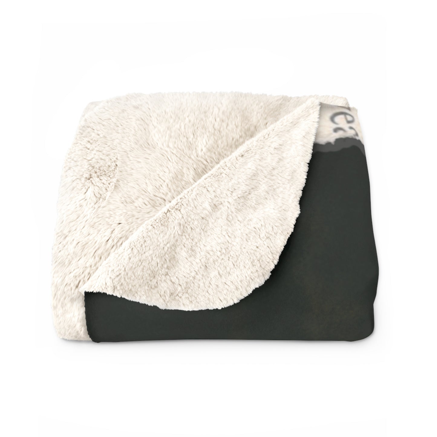🔥 Bigfoot Sherpa Fleece Blanket – Campfire Cryptid Cozy Vibes