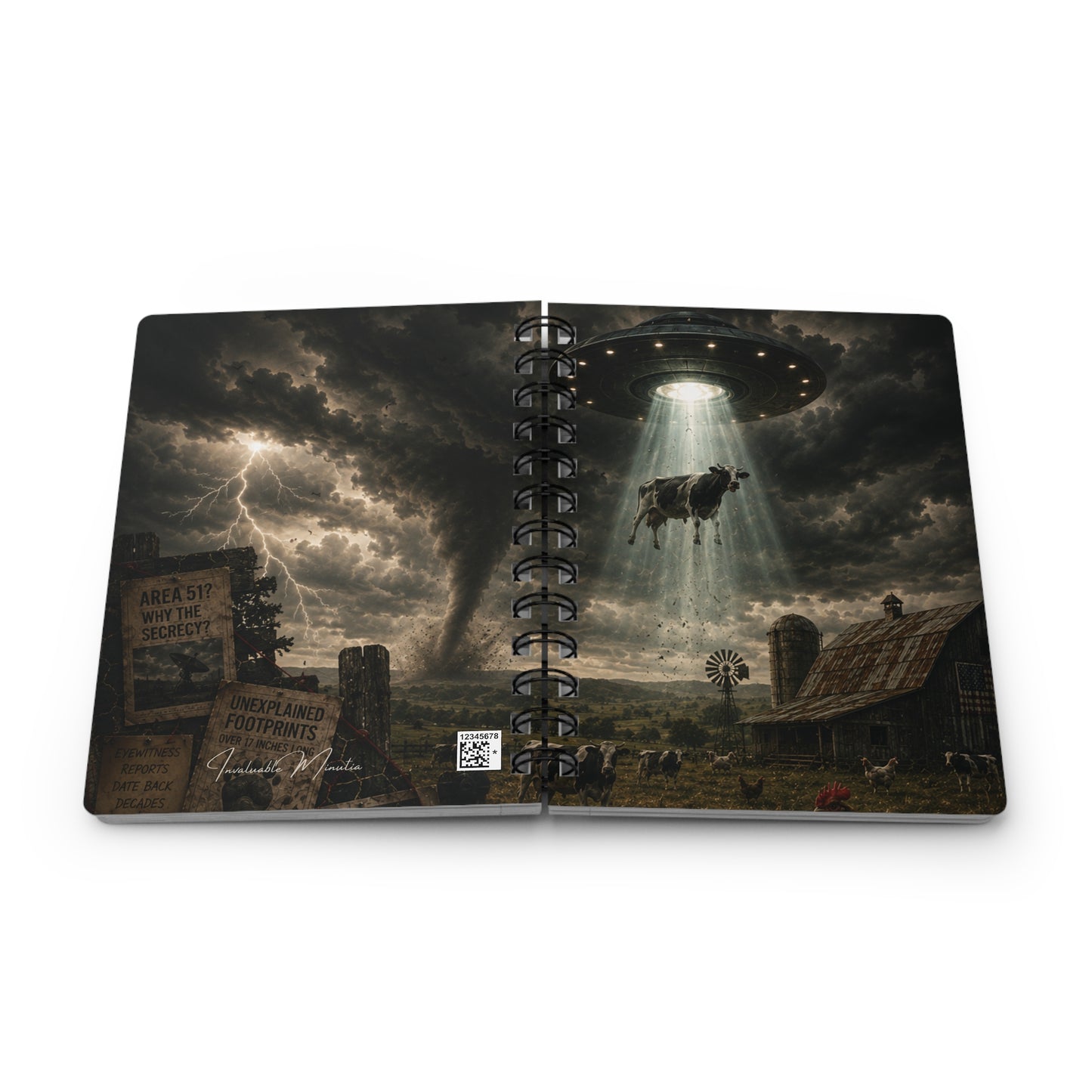 Bigfoot & UFO Spiral Journal - 2027 Edition