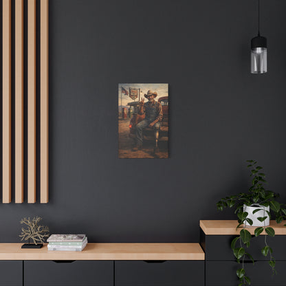 One Stop Before Tomorrow - Premium Matte Canvas Wall Art (1.25″ Gallery Wrap)