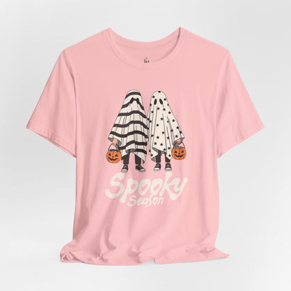 Spooky Season Ghosts - Halloween Bella+Canvas Graphic Tee