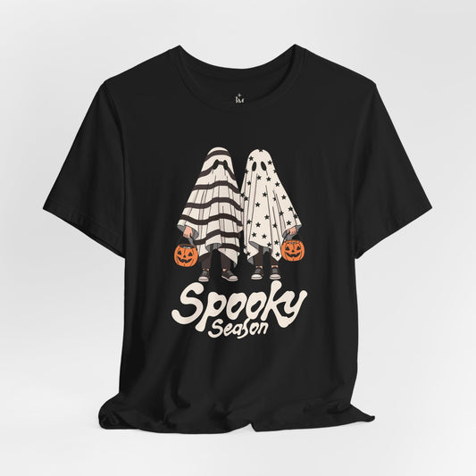 Spooky Season Ghosts - Halloween Bella+Canvas Unisex Graphic Tee