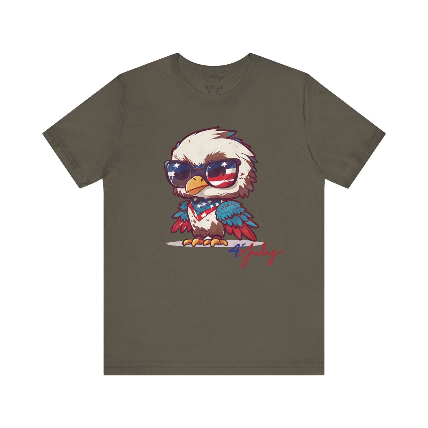 Cool Patriot Eagle Tee – Unisex Bella+Canvas Jersey - 4th of July T-shirt