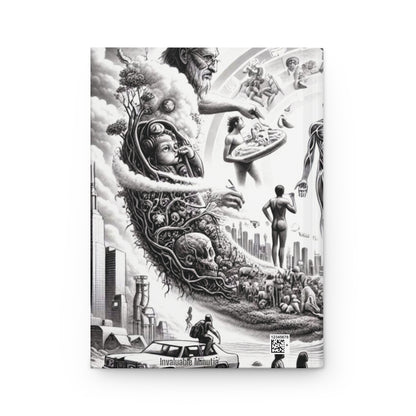 Cycle of Becoming — Premium Matte Hardcover Journal (5.75" x 8")