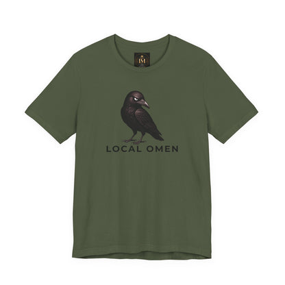 Local Omen Raven Graphic Tee | Crow Illustration T-Shirt