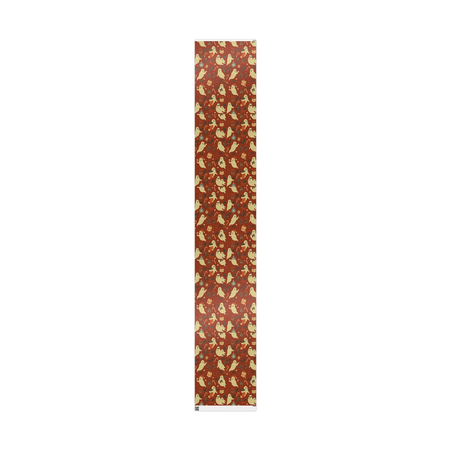 Vintage Holiday Ghosties - Luxury Holiday Wrapping Paper, Victorian Ghost Gift Wrap, 30" Roll (Matte/Gloss)
