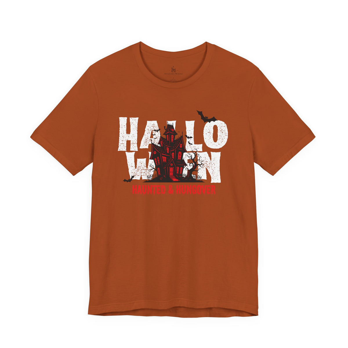 Haunted & Hungover - Halloween Bella+Canvas Graphic Tee