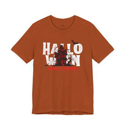 Haunted & Hungover - Halloween Bella+Canvas Graphic Tee