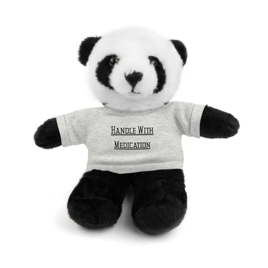 8" Funny Stuffed Animal Gift for Adults, Cute Plush Toy, Humor Bear, Sarcastic Gifts, Quirky Decor, Comfort Toy with Quote