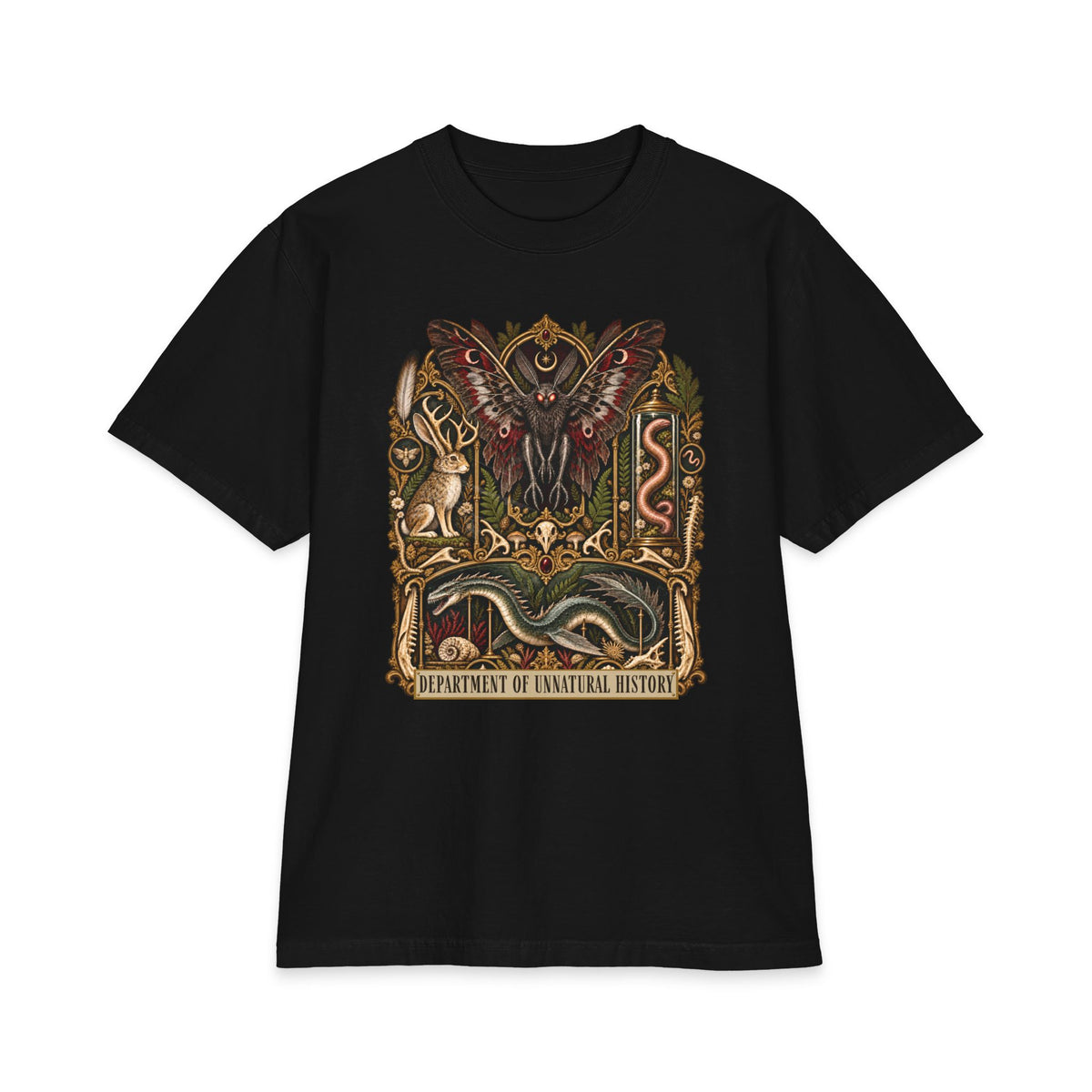 Department of Unnatural History - Premium Heavyweight Cryptid Tee