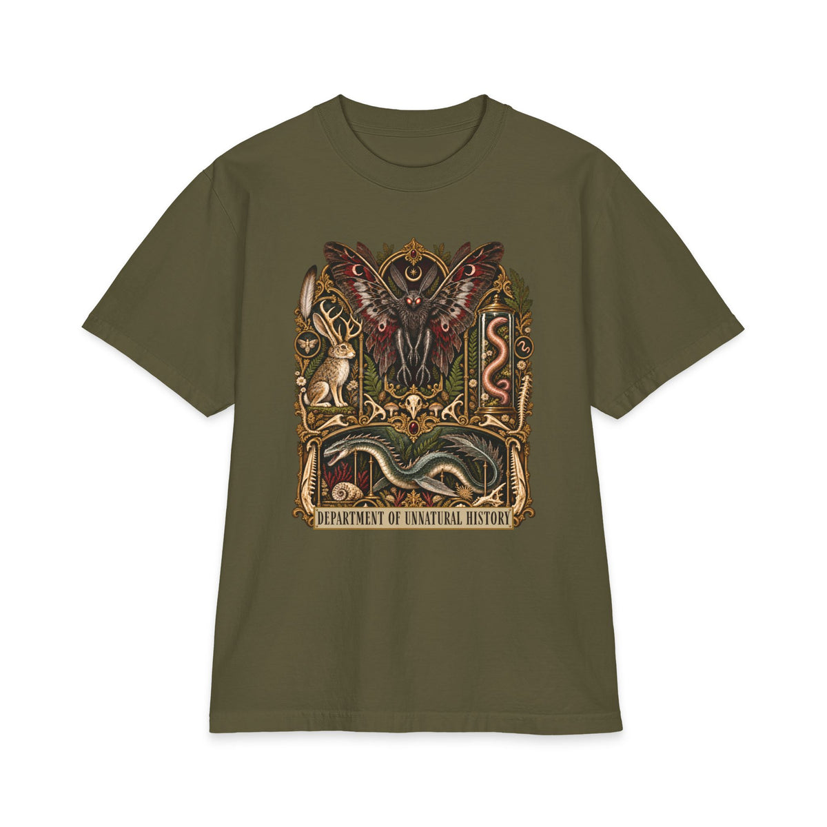 Department of Unnatural History - Premium Heavyweight Cryptid Tee