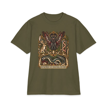 Department of Unnatural History - Premium Heavyweight Cryptid Tee