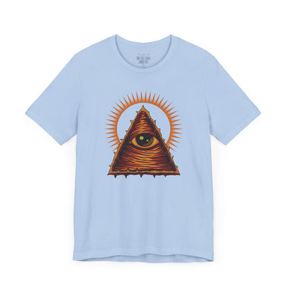 👁️ Mystical Eye Graphic Tee T-Shirt – Unisex Boho Style Streetwear