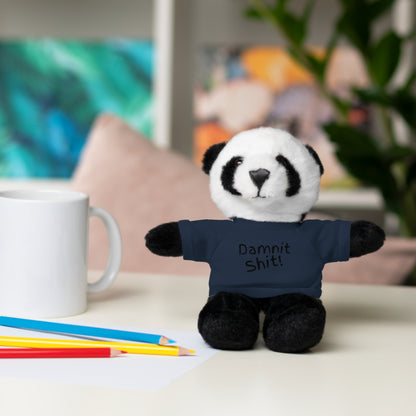 8" Funny Stuffed Animal Gift for Adults, Cute Plush Toy, Humor Bear, Sarcastic Gifts, Quirky Decor, Comfort Toy with Quote