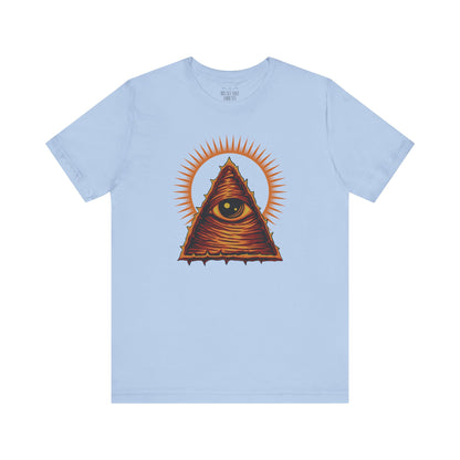 👁️ Mystical Eye Graphic Tee T-Shirt – Unisex Boho Style Streetwear