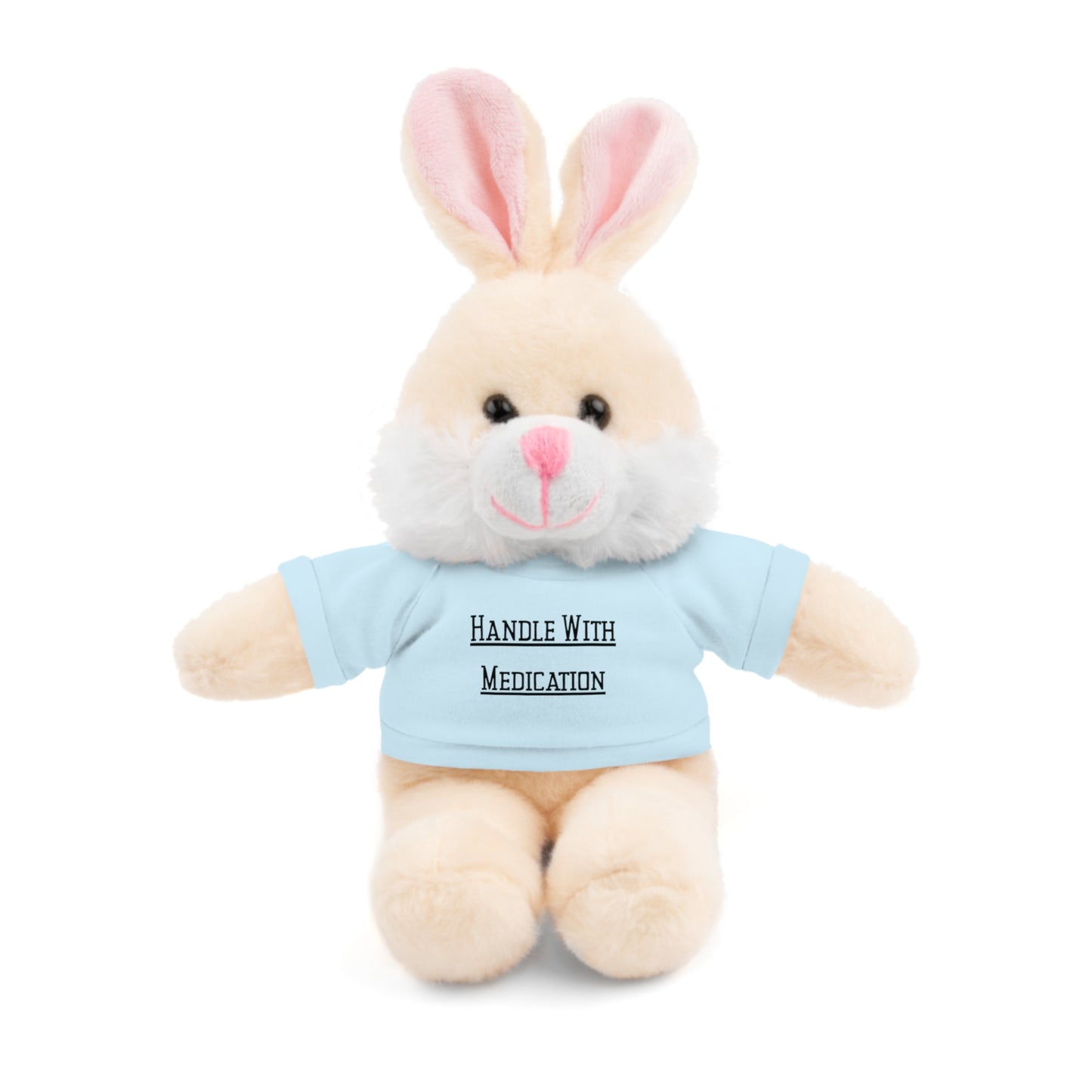 8" Funny Stuffed Animal Gift for Adults, Cute Plush Toy, Humor Bear, Sarcastic Gifts, Quirky Decor, Comfort Toy with Quote