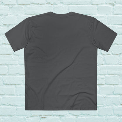 Overbooked & Undercaffeinated Funny T-Shirt – Premium AS Colour Tee for Coffee Lovers