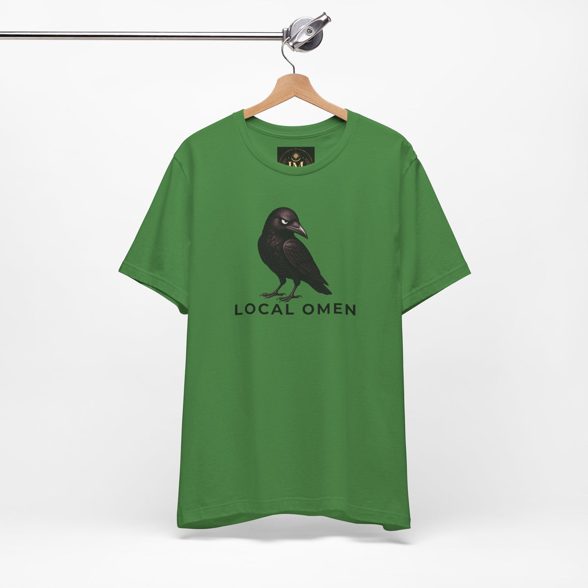 Local Omen Raven Graphic Tee | Crow Illustration T-Shirt