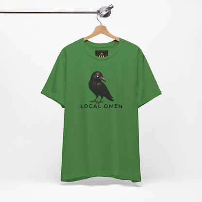 Local Omen Raven Graphic Tee | Crow Illustration T-Shirt