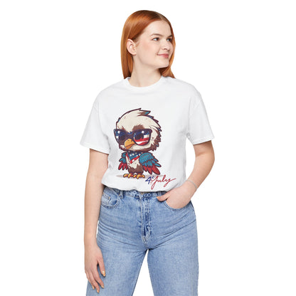 Cool Patriot Eagle Tee – Unisex Bella+Canvas Jersey - 4th of July T-shirt