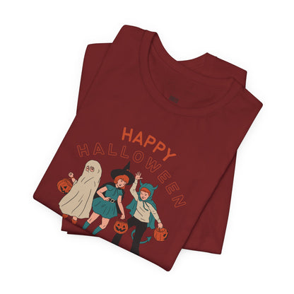 Happy Halloween Trick or Treat Vintage Vibe Tee – Bella+Canvas 3001