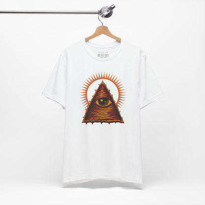👁️ Mystical Eye Graphic Tee T-Shirt – Unisex Boho Style Streetwear