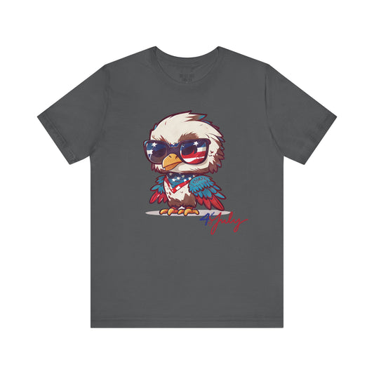 Cool Patriot Eagle Tee – Unisex Bella+Canvas Jersey - 4th of July T-shirt
