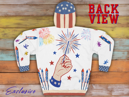 4th of July Fireworks Unisex Pullover Hoodie