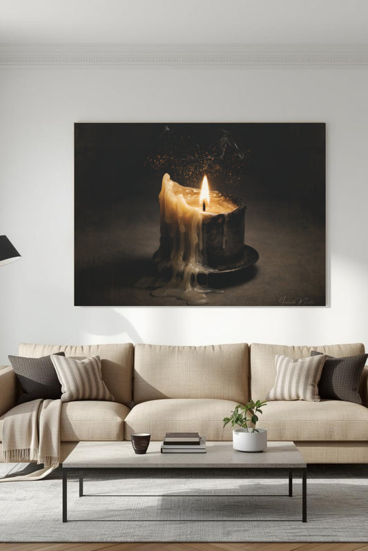 Burnt Out - Gallery Canvas Print