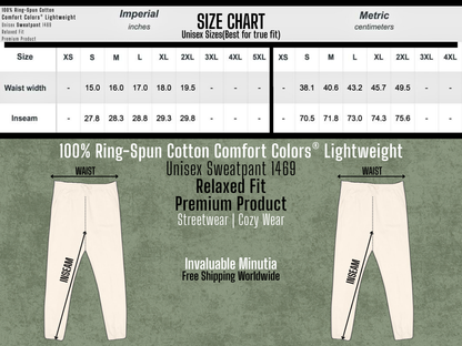 Wash Me! Funny Graphic — Unisex Garment-Dyed Fleece Sweatpants (Comfort Colors® 1469) | Invaluable Minutia