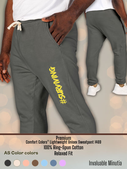 #SURVIVING Men's & Women's Sweatpants – Comfort Colors 1469 Unisex Fleece Joggers