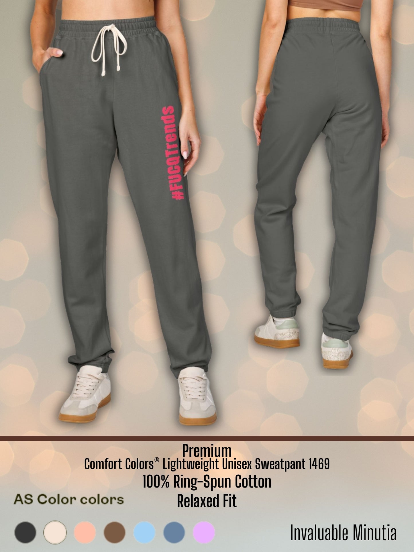 #FUCQTrends Premium Unisex Sweatpants – Bold Streetwear Statement