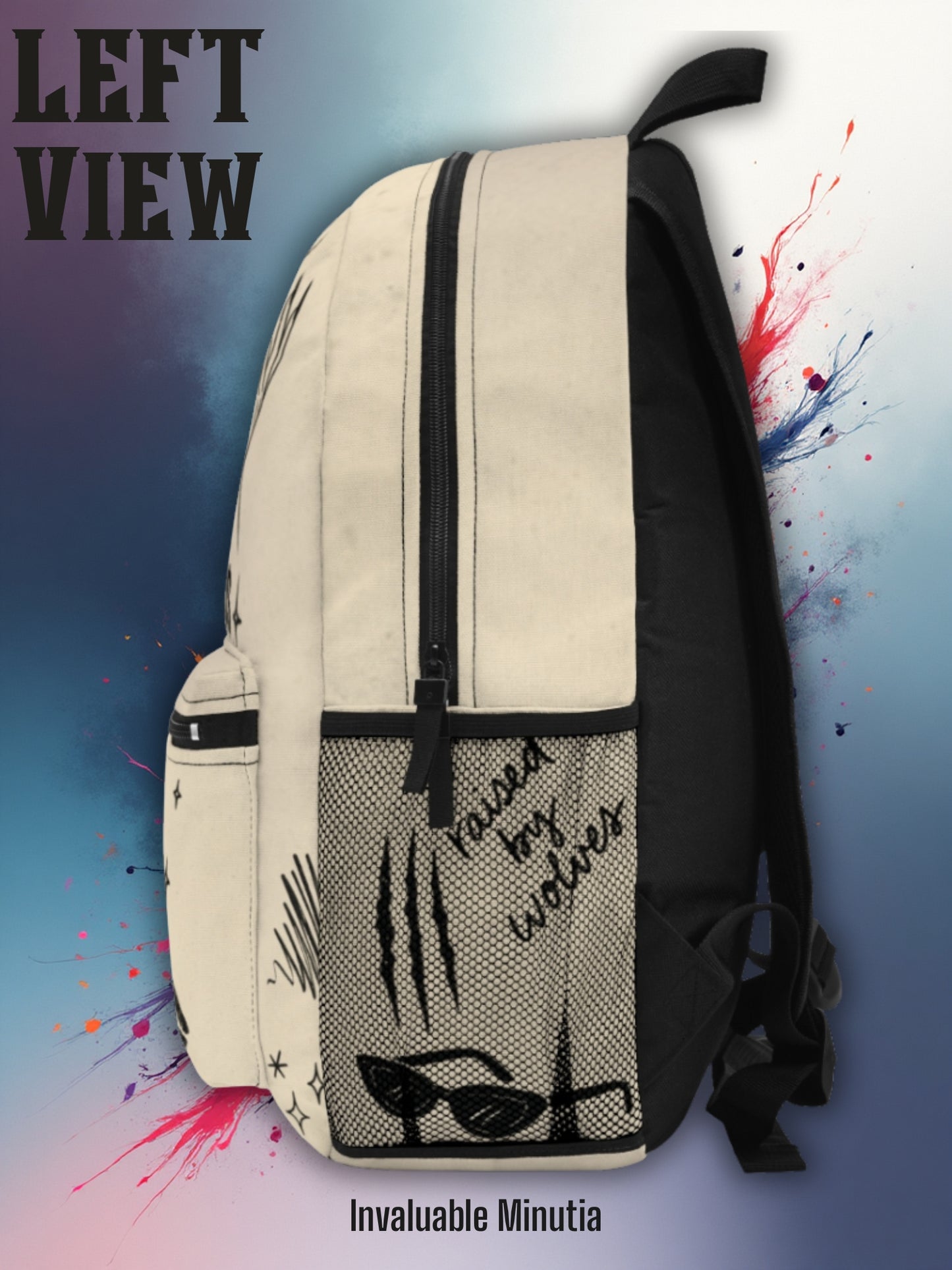 Feral &amp; Fabulous AOP Ryggsäck – Limited Boutique Drop